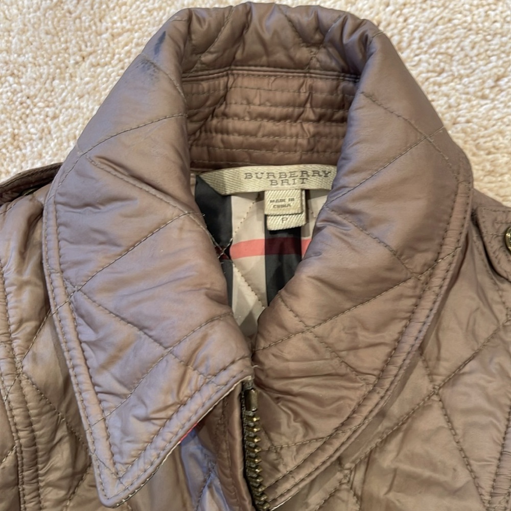 Quilted Beige Jacket - Picture 4 of 5